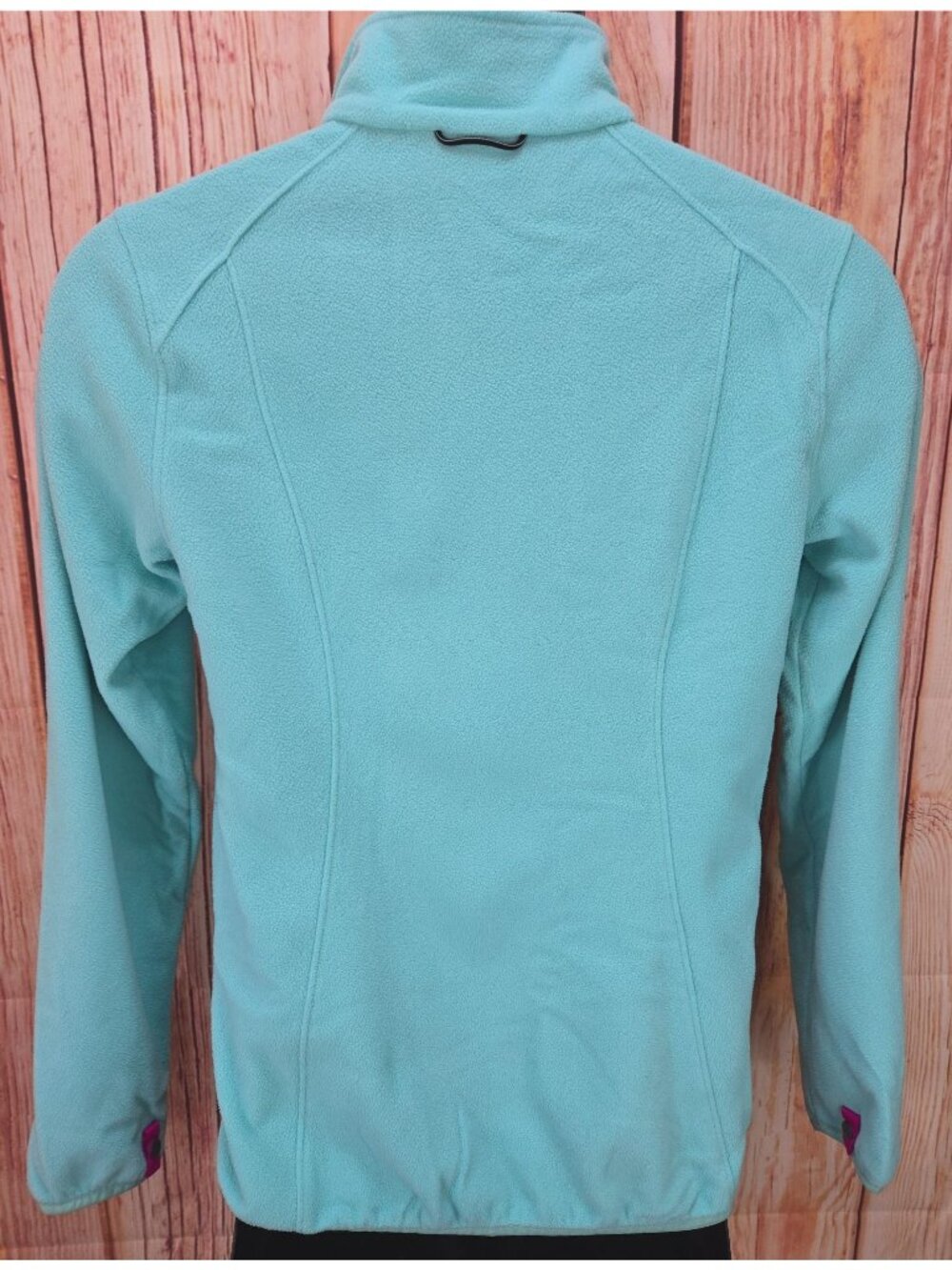 The North Face Womens Teal Full-Zip Fleece Jacket Size Small - Picture 2 of 8